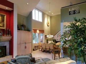 Interior painting in Avon Lake, Ohio for walls, ceilings, trim, and cabinets