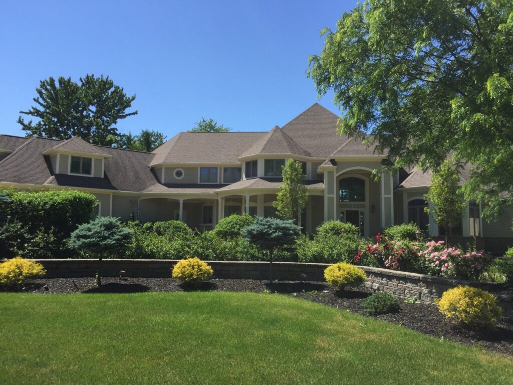 Avon, Ohio exterior painting job featuring weather-resistant paint applied to a residential property.