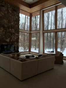 Professionally painted interior room in Stow, Ohio