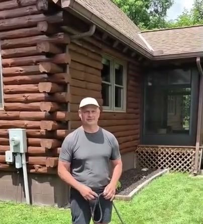 Exterior House Staining