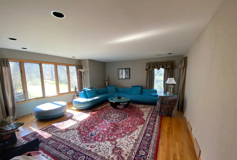 Interior wall painting in North Olmsted, OH by Chagrin Falls Painting, even coverage and clean edges for a comfortable finished living space