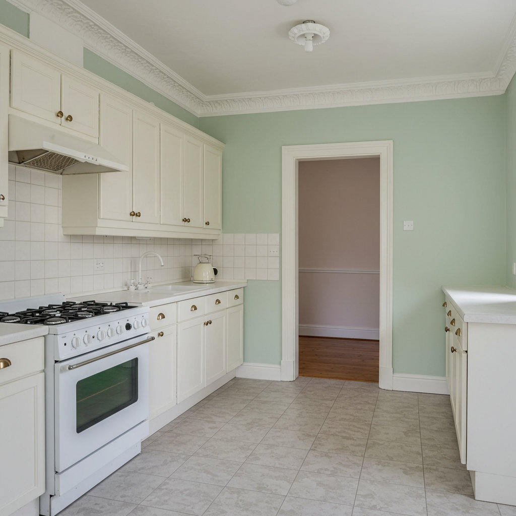 Kitchen interior painting price for walls and trim Cleveland
